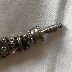 Pandora clip sterling silver
